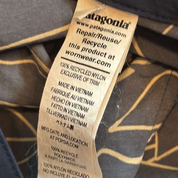 Patagonia Women's Wavefarer Boardshorts Board Shorts 5" Tidepool Blue Beach - Picture 11 of 12